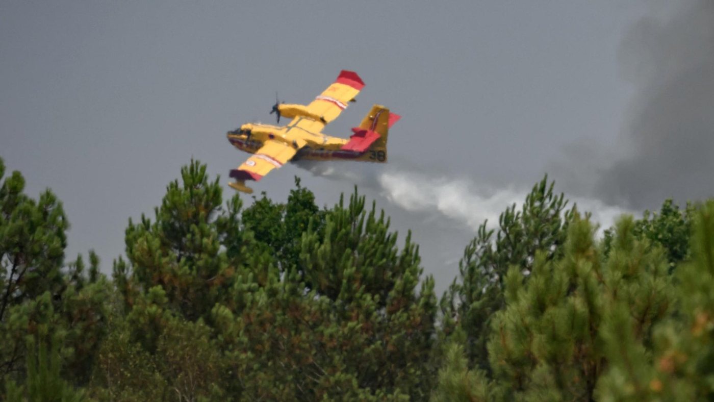 Nouvelles reprises de feux à Fontainebleau et dans le Var, le mégafeu en Gironde stabilisé