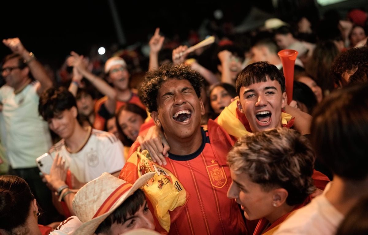 « Plus personne ne peut rentrer »: à Madrid, la passion sans limite des Espagnols pour la Roja récompensée