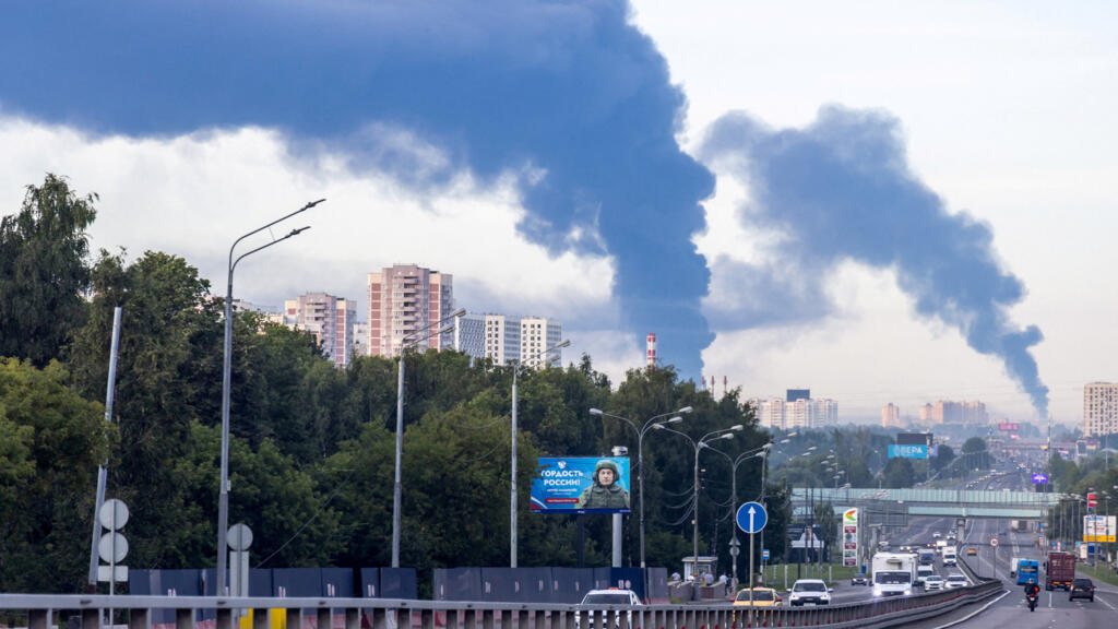 Au moins cinq morts dans une attaque de drones ukrainiens dans la région de Moscou