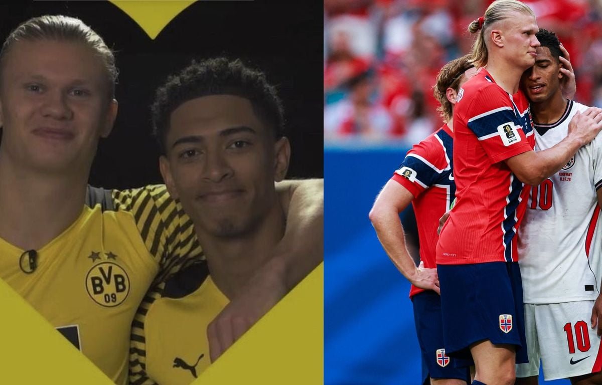 La « bromance » entre Haaland et Bellingham enflamme les réseaux sociaux pendant la Coupe du monde 2026