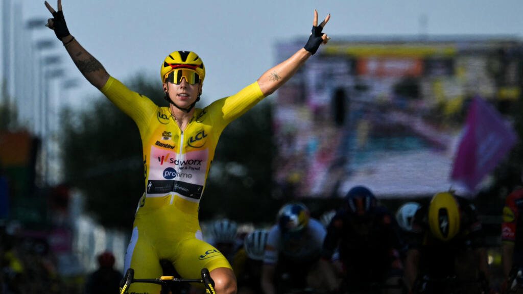 Lorena Wiebes remporte la deuxième étape du Tour de France femmes à Genève