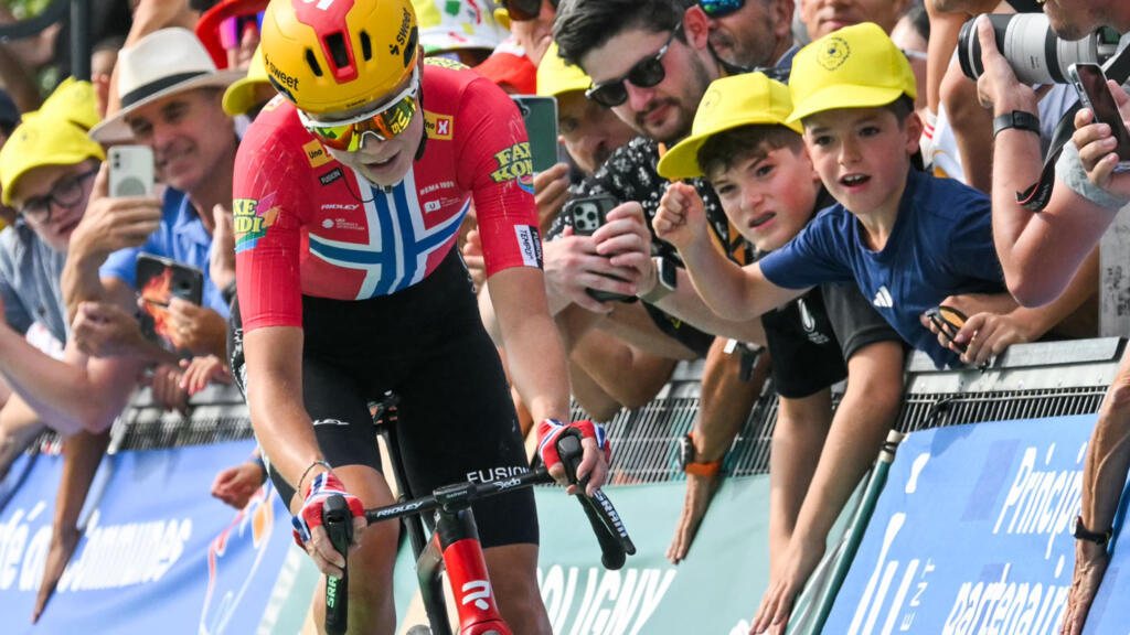 Sigrid Haugset remporte la 3e étape du Tour de France Femmes et s’empare du maillot jaune