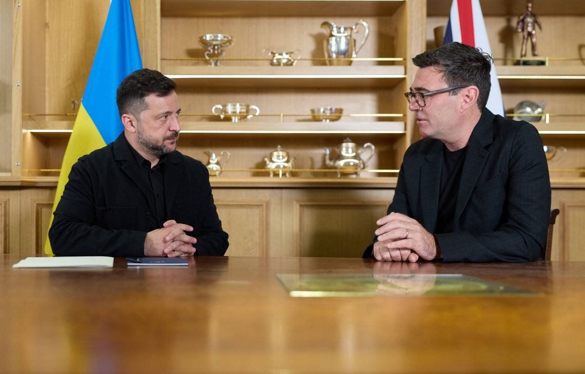 Guerre en Ukraine: Zelensky reçu par le nouveau Premier ministre britannique Andy Burnham